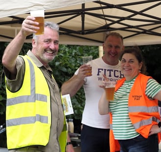 Gary Fitzpatrick, Ian Godfrey and Denise Penn