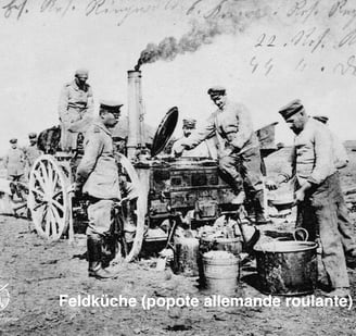Feldküche (popote allemande roulante)