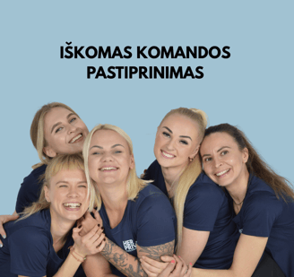 Ieškome grupinių treniruočių trenerių Kaune, Dainavoje ir Panemunėje