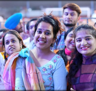 Gurudev Sri Sri Ravi Shankar Ji in Bathinda
