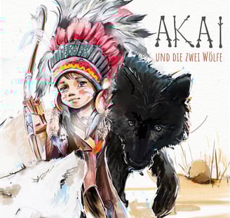 Akai und die zwei Wölfe