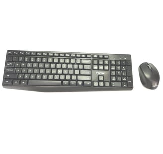 Wireless Keyboard and Mouse, Combo with Soft Keys for Effortless Typing