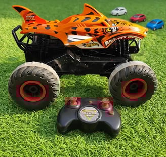 Monster Truck Tiger Shark con control remoto