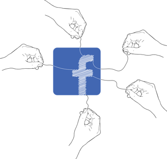Facebook content strategy layout