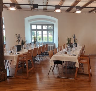 Geschmückter Festsaal