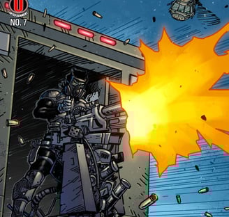 The Henchman #7 - Nonstop action with The Harbingers of Vengeance versus Lion Head Security Force.