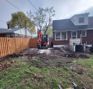 outdated backyard