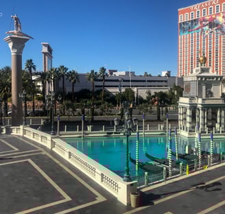 Looking at the Strip from the Venetian
