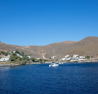 Beautiful seascape in aegean sea
