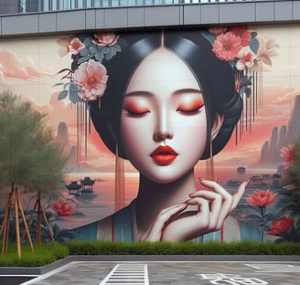 Drekar Wall Print - Exterior Printing