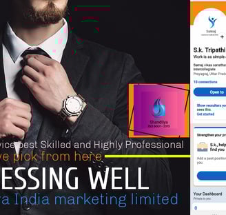 Highly Professionals must have dressed well