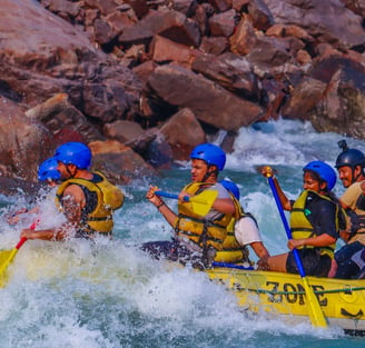 Rafting in Rishikesh