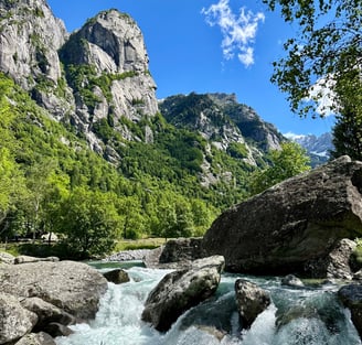 Val di Mello and Precipizio degli Asteroidi