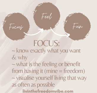 Focus is an essential step