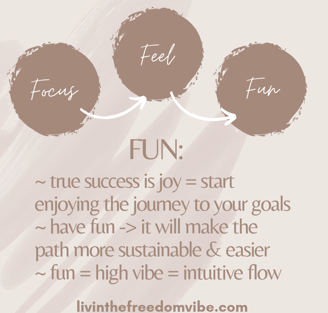 Fun is an essential step