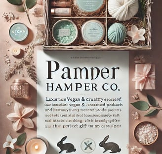 a box of pamper hampers
