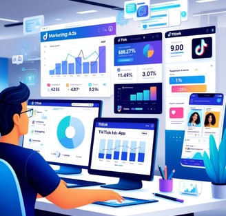 KPI TikTok ads, campagne pub, publicité TikTok analyse
