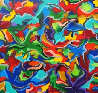 Lauren Jahnke art titled Neural Net