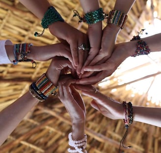 Cículo de mujeres. Coaching grupal en Bali
