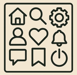 ui ux symbols