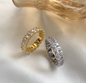 18k gold plated rhodium jewellery jewlery dubai united arab emirates affordable travel ring