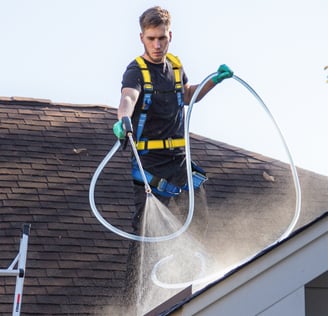 Window Roof Wash Cleaning in Charleston SC by Croco Cleaning