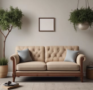 Bright living room with modern inventory