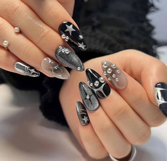 Uñas grunge