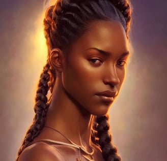 Princess Runa, youngest sister to Monarch Omari
