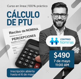 calculo ptu contpaqi nominas