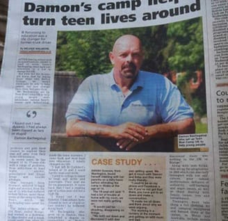 teencampsuk newspaper story
