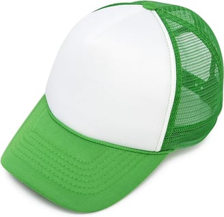 DALIX Two Tone Trucker Hat Summer Mesh Cap with Adjustable Snapback Strap