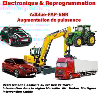 Adblue FAP Reprogrammation moteur