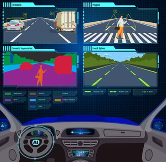 Autonomous vehicles Annotation with Quantify Data Solutions