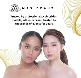 Max Beaut - Trusted by professionals, celebrities, models, influencers.