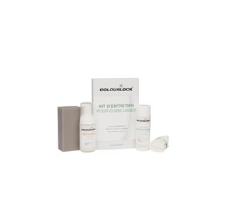 Kit d'entretien pour cuirs avec lotion protectrice