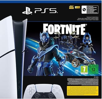 ideias de prendas e presentes PlayStation 5 com Pack Fortnite Cobalt Star