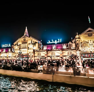 dubai global village: dubai itinerary