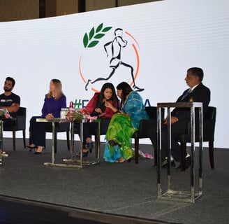 Sonu Sood with Maharashtra chief minister WIfe Amruta and other dignitaries for FitIndia Movement  