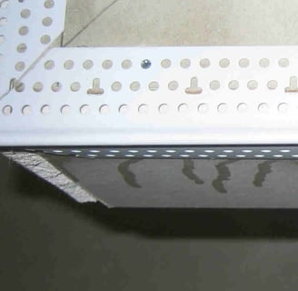 vinyl corner bead on drywall corner
