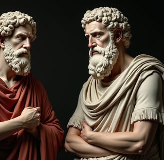 Marcus Aurelius and Epictetus