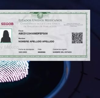 Cómo está compuesta la CURP Biométrica