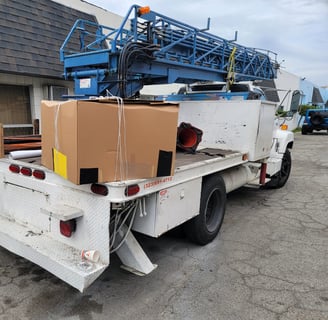Installation of signs