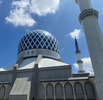 Blue Mosque, Malaysia