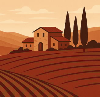 paesaggio rustico toscano, cuore della Toscana, Chianti, Modulo contatti domus chianti