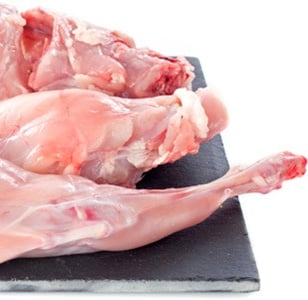 Produits de lapin pour chien