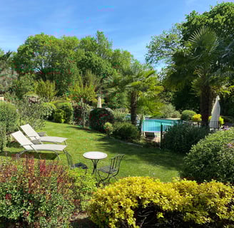 Jardin verdoyant