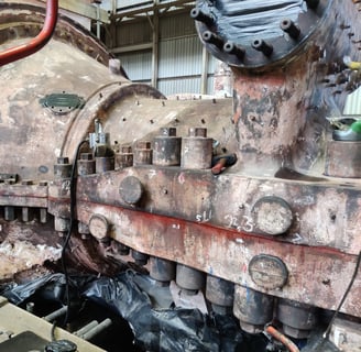 Steam turbine maintenance