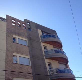 Edificio de vivienda en altura en Concordia. Arquitectura moderna y funcional