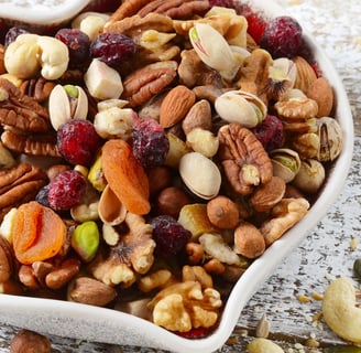 Natural iron-rich dry fruits for fighting anemia